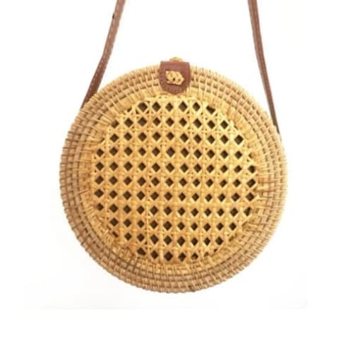 Wicker Round Bag